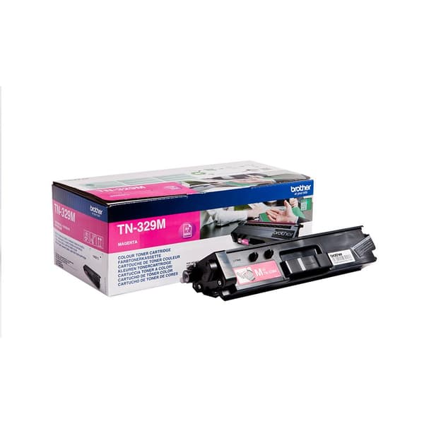 Brother Toner TN-329M - Magenta - Kapacitet: 6 000 sidor (TN329M)