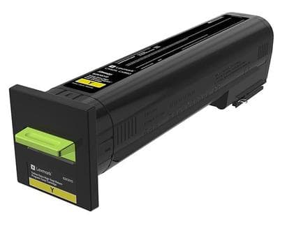 LEXMARK Toner ekstra høj ydelse returprogram gul til CX825 CX860 22k