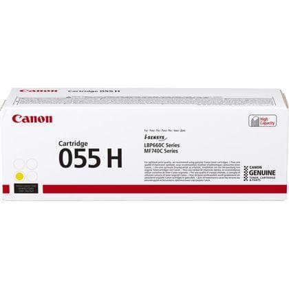 Canon 055 H - hög kapacitet - gul - original - tonerkassett - för i-SENSYS LBP663Cdw, LBP664Cx, MF742Cdw, MF744Cdw, MF746Cx (3017C004)