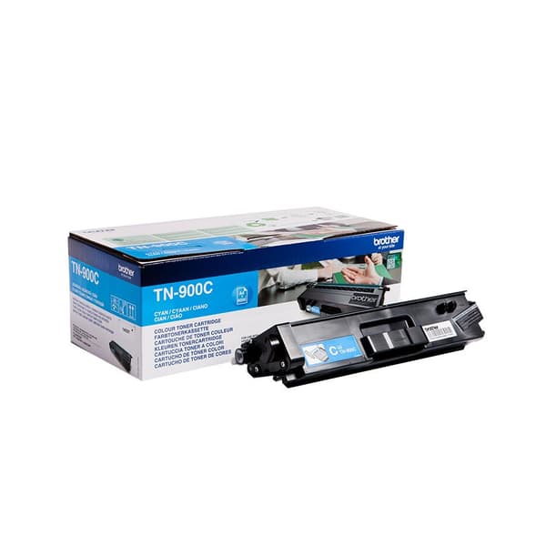 Brother Toner TN-900C - Syaani - Kapasiteetti: 6 000 sivua (TN900C)
