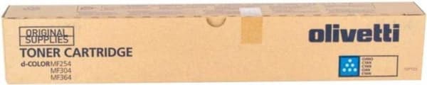 Olivetti B116726000pages Laser Toner Cyan Laser Toner CartridgeToner & Laser Cartridge (Cyan, Olivetti D-Color MF304/MF364, One Piece (S) Laser Toner,