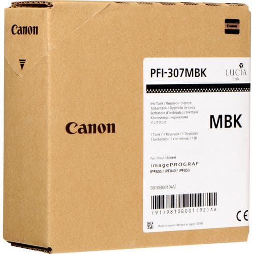 Canon - 9810B001 - PFI-307MBK - Blækpatron sort mat