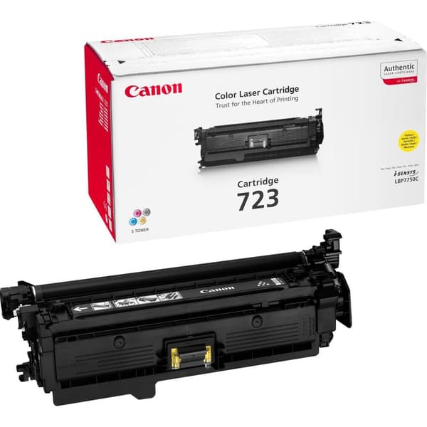 Canon 723 tonerpatron - gul
