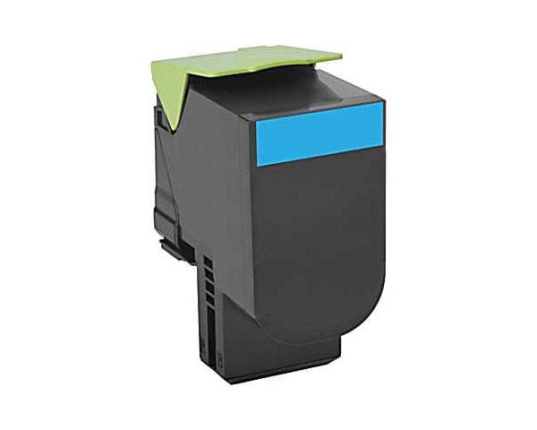 Lexmark 800S2 - Cyan - original - tonerpatron LCCP - til Lexmark CX310dn, CX310n (80C0S20)