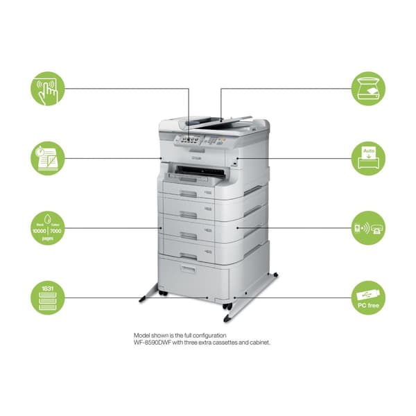 Epson T8394 - 192,4 ml - gul - original - bläckpåfyllning - för WorkForce Pro R8590 D3TWFC, WF-R8590, WF-R8590 D3TWFC, WF-R8590DTWF