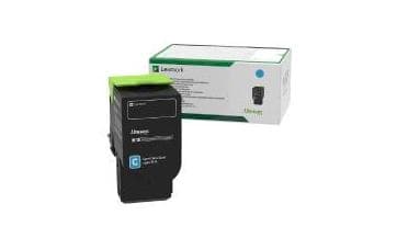 Lexmark - Ekstra høj ydelse - Cyan - Original - Tonerpatron LCCP, LRP - til Lexmark CS421dn, CS521dn, CS622de, CX421adn, CX522ade, CX622ade, CX625ade,