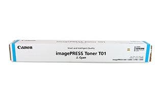 Canon T01 - cyan - original - tonerpatron - til imagePRESS C800 (8067B001)