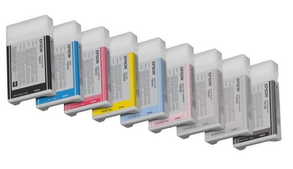 Epson T6037 bläckpatron, enkelpack, ljussvart