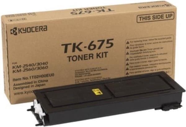 Kyocera - 1T02H00EU0 - TK-675K - Toner sort
