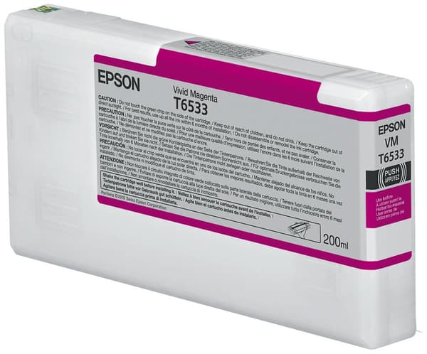 Epson - Bläckpatron - 1 x Vivid Magenta - för Stylus Pro 4900 (C13T653300)