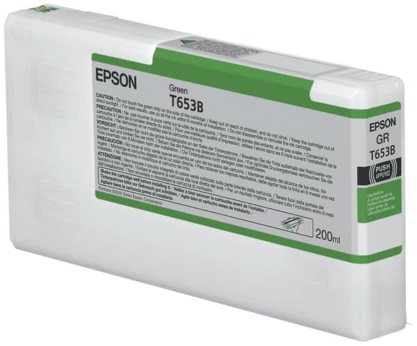 Epson T653B - Bläckpatron / Fotogrön