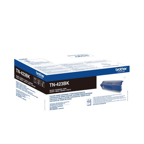 Brother TN-423BK - Jumbo Yield - sort - original - tonerpatron - til Brother DCP-L8410, HL-L8260, HL-L8360, MFC-L8690, MFC-L8900