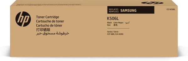 Samsung CLT-K506L - Højtydende - Sort - Original - Tonerpatron (SU171A) - til Samsung CLP-680DW, CLP-680ND, CLX-6260FD, CLX-6260FR, CLX-6260FW, CLX-62