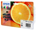 Pikkukuva 2 / 3: Epson 33XL Multipack - 5 kpl - 47 ml - XL - musta, keltainen, syaani, magenta, valokuvamusta - alkuperäinen - läpipainopakkaus - mustepatruuna - Expre