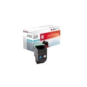 AgfaPhoto - Syaani - väriainekasetti (vaihtoehto: Lexmark 80C0X20, Lexmark 800X2) - malleihin Lexmark CX510de, CX510dhe, CX510dthe