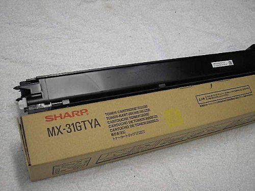Sharp Toner MX-31GTYA - Gul - Kapacitet: 15 000 sidor (MX31GTYA)