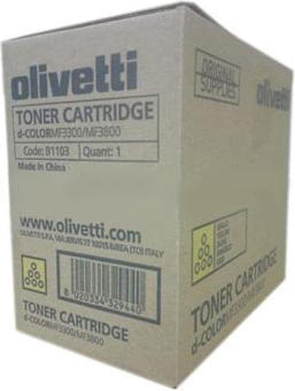 Olivetti B1103 tonerpatron 10000 sider gul tonerpatron