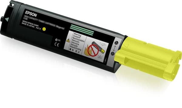 Epson - Tonerkassett - 1 x gul - 4000 sidor - för AcuLaser C1100, CX11 (C13S050187)