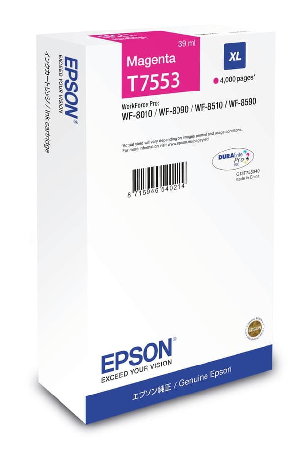 EPSON WF-8xxx Series Ink Cartridge XL Magenta