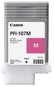 Canon PFI-107 M - magenta - original - blækbeholder - til imagePROGRAF iPF680, iPF685, iPF780 (6707B001)