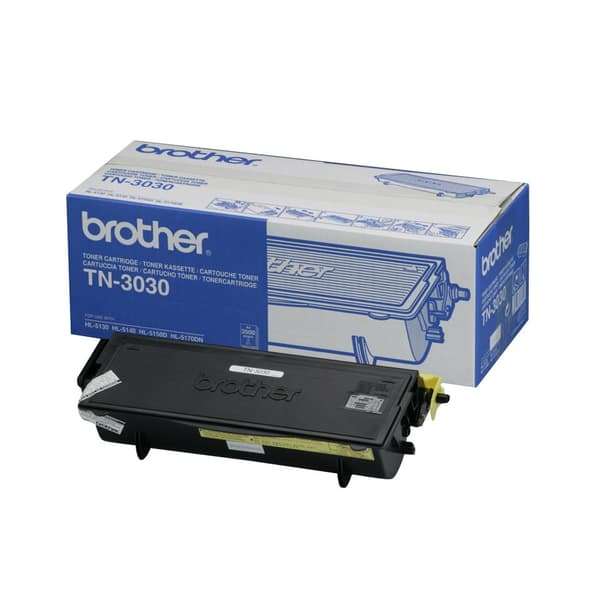 Brother Toner TN-3030 - Sort - Kapacitet: 3.500 sider (TN3030)
