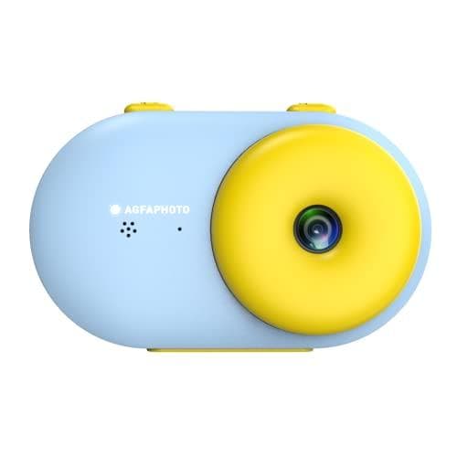AgfaPhoto Photo Camera Realikids Cam Waterproof Blue - Vattentät kamera för barn + MSD8GB