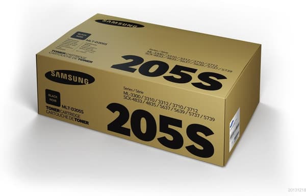 Samsung MLT-D205S - Sort - original - tonerpatron (SU974A) - til Samsung ML-3300, 3310, 3312, 3700, 3710, 3712, SCX-4833, 4835, 5637, 563979, 573979,