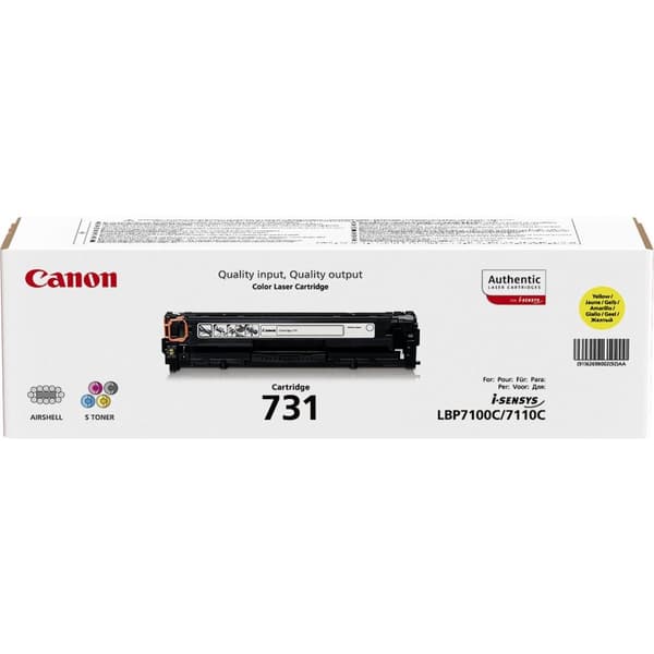 Canon 731Y - Tonerpatron / Gul