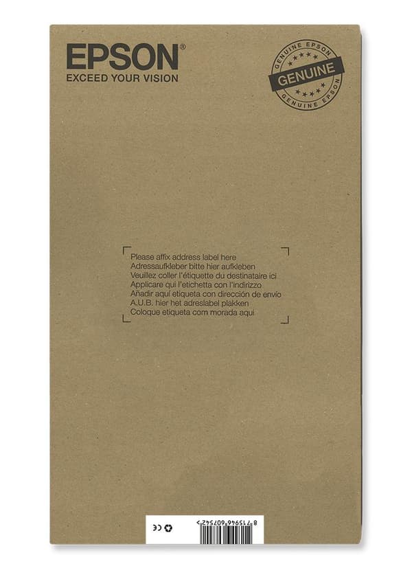 Epson 24 Multipack Easy Mail Packaging - 6-pack - svart, gul, cyan, magenta, ljus magenta, ljus cyan - original - kartong - bläckpatron - för Expressi