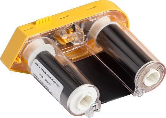 Brady, M61-R6010, harpiksbånd, sort, 50,80 mm x 22,8 m, til BMP61 (148128)
