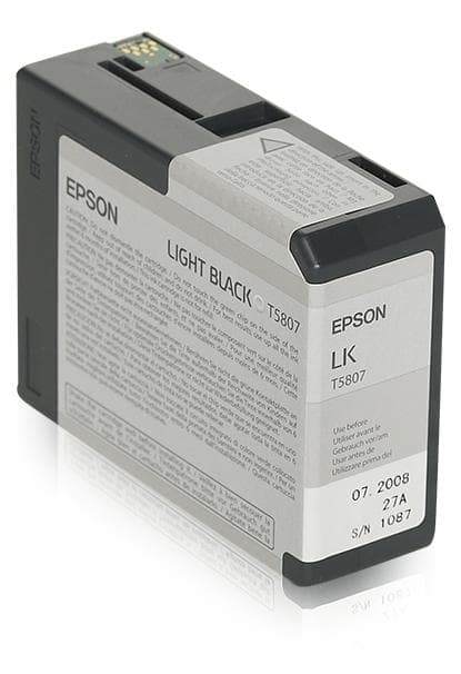 EPSON T5807 Bläck Photo Light Black Standard Kapacitet 80 ml 1 förp
