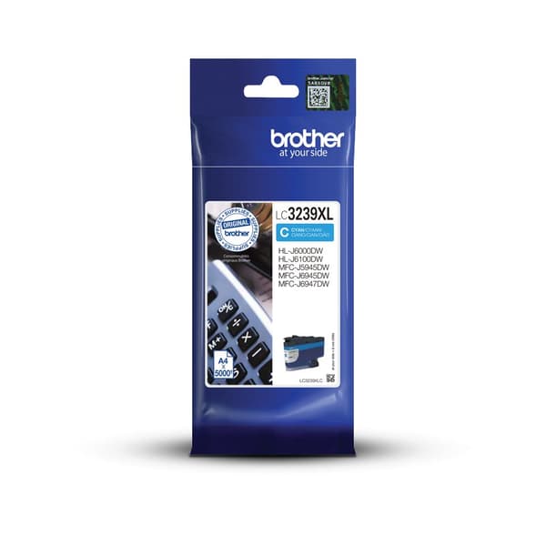 Brother LC3239XLC - Syaani - alkuperäinen - mustepatruuna - Brother HL-J6000DW, HL-J6100DW, MFC-J5945DW, MFC-J6945DW, MFC-J6947DW