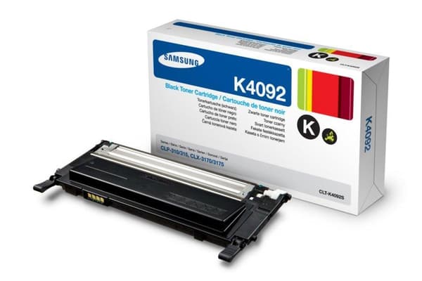 Samsung Toner CLT-K4092S - Musta - Kapasiteetti: 1 500 sivua (CLT-K4092S/ELS)