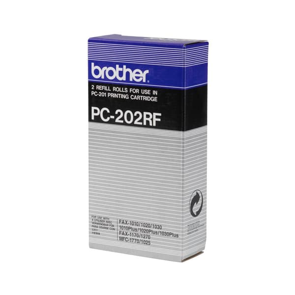 Brother - Tonerkassett - refill - 2 x svart - 450 sidor (PC-202RF)