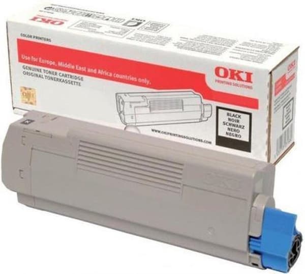 OKI - Sort - original - tonerpatron - til C712n
