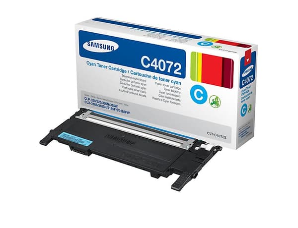 Samsung CLT-C4072S - Tonerpatron - 1 x cyan - 1000 sider (CLT-C4072S/ELS)