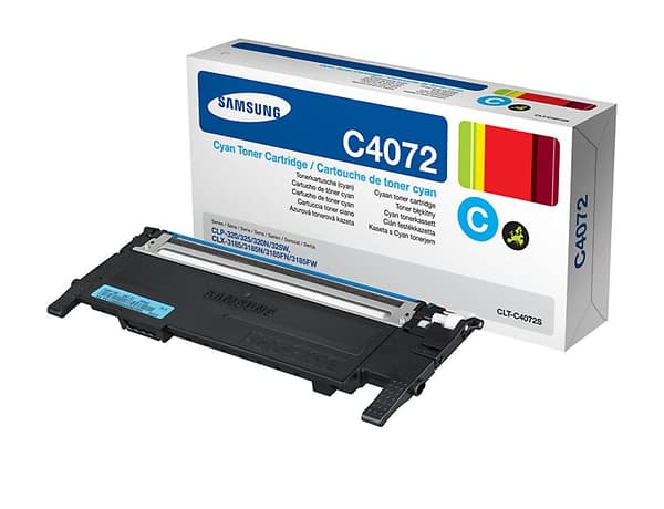 Samsung CLT-C4072S - Värikasetti - 1 x syaani - 1000 sivua (CLT-C4072S/ELS)