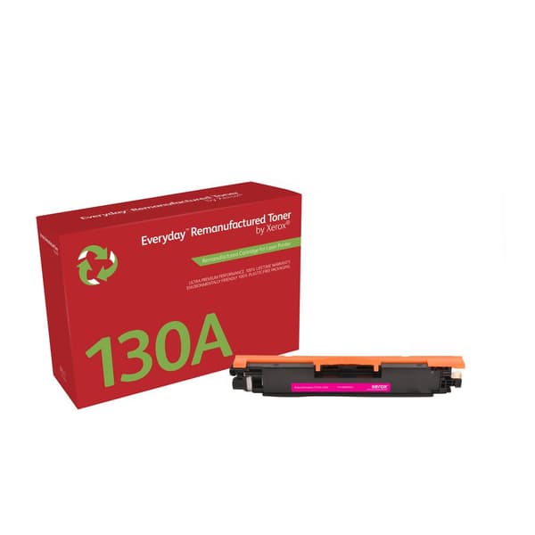 Xerox Magenta värikasetti. Vastaa HP CF353A:ta. Yhteensopiva HP Color LaserJet Pro M176 MFP:n ja Color LaserJet Pro M177 MFP:n kanssa