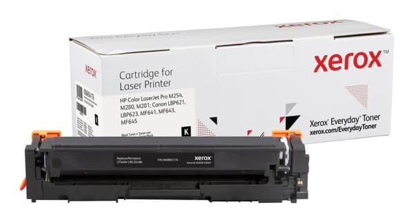 Everyday Black Toner, vaihtoehto HP CF540A/CRG-054BK:lle, Xeroxilta, 1400 sivua - (006R04176)