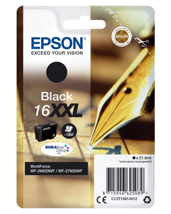 Epson 16XXL - Bläckpatron (C13T16814012)