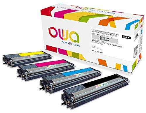 Armor OWA - magenta - yhteensopiva - kunnostettu - väriainekasetti (vaihtoehto: Brother TN326M, Brother TN321M) - Brother DCP-L8400, DCP-L8450, HL-L82