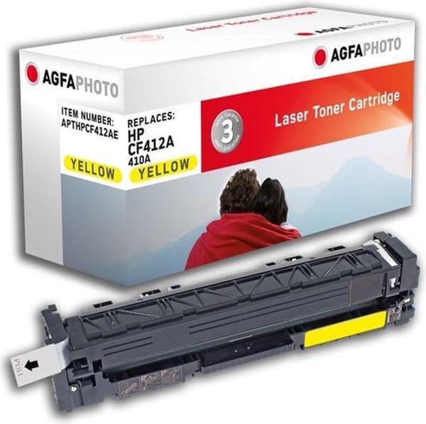 AgfaPhoto APTHPCF412AE tonerpatron Gul 1 stk.