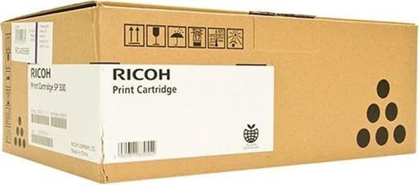 Ricoh 407510 10000 sivua mustat väriaineet ja laserkasetti