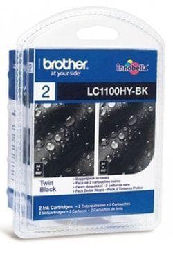 Brother LC-1100BK - Bläckpatron / Svart