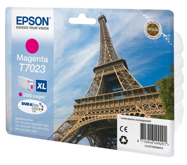 Epson T7023XL - Bläckpatron / Magenta / Hög kapacitet