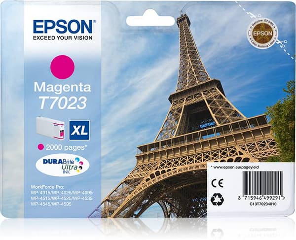 Epson T7023XL - Bläckpatron / Magenta / Hög kapacitet