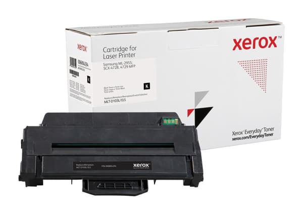 Hverdags højtydende sort toner, alternativ til Samsung MLT-D103L, fra Xerox, 2500 sider - (006R04294)