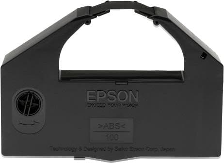 Epson - Tekstiltape - 1 x sort 16,75 m - til DLQ 3000, 3000+, 3500 (C13S015066)