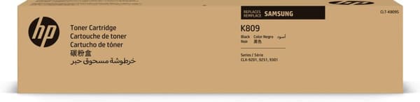 Samsung CLT-K809S - Svart - original - tonerkassett (SS607A) - för MultiXpress CLX-9201, 9206, 9251, 9256, 9258, 9301, 9306, 9358, 9811, 98132, 9811,