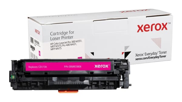 Everyday Magenta Toner, alternativ til HP CE413A, fra Xerox, 2600 sider - (006R03806)